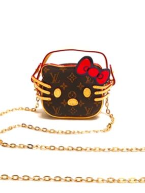 Hello Kitty LV Mini Crossbody Purse